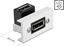 Attēls no Delock Easy 45 DisplayPort Module angled 90° 22.5 x 45 mm