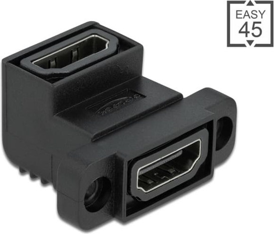 Изображение Delock Easy 45 HDMI Adapter angled 90°