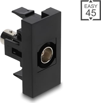 Изображение Delock Easy 45 Module BNC female to BNC female black