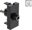 Attēls no Delock Easy 45 Module DC 5.5 x 2.1 mm female to DC 5.5 x 2.1 mm male black