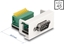 Изображение Delock Easy 45 Module D-Sub 9 pin male to 9 pin Terminal Block 22.5 x 45 mm