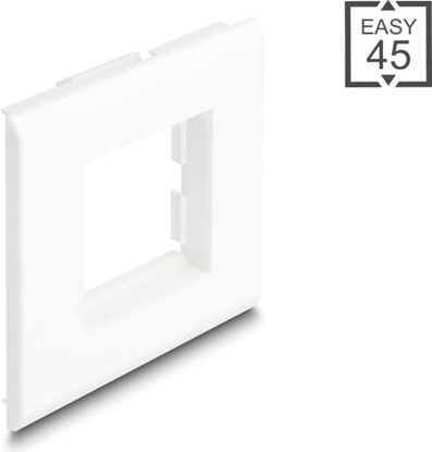 Изображение Delock Easy 45 Module Holder for installation trunking 85 x 80 mm
