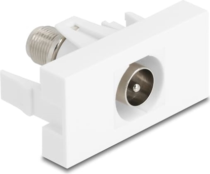 Изображение Delock Easy 45 Module IEC male to F female white