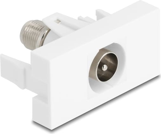Изображение Delock Easy 45 Module IEC male to F female white