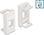 Attēls no Delock Easy 45 Module Keystone Holder 22.5 x 45 mm, white