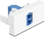 Attēls no Delock Easy 45 Module LC Duplex female to LC Duplex female white / blue