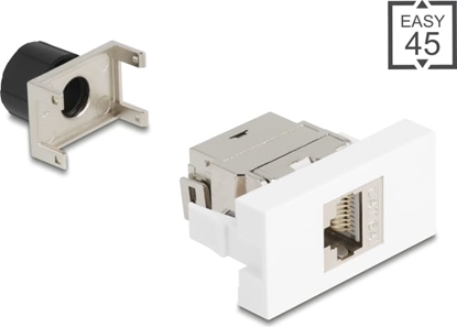 Изображение Delock Easy 45 Module RJ45 jack to LSA Cat.6A 180° toolfree