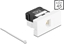 Attēls no Delock Easy 45 Module RJ45 jack to LSA Cat.6A 180° toolfree black / white