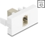 Picture of Delock Easy 45 Module SC Simplex female to SC Simplex female beige / white