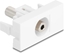 Изображение Delock Easy 45 Module Stereo jack female 3.5 mm 3 pin to Stereo jack female 3.5 mm 3 pin white