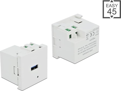 Изображение Delock Easy 45 USB Charging Port Module 1 x USB Type-A