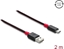 Изображение Delock EASY-USB 2.0 Cable Type-A male to USB Type-C™ male 2 m black