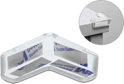 Изображение Delock Edge Protection self-adhesive 40 x 40 x 13 mm transparent