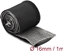 Изображение Delock EMI Shielding braided sleeve with hook-and-loop fastener heat resistant 1 m x 16 mm black