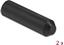 Изображение Delock End Caps with inside adhesive 70 x 16 mm 2 pieces black