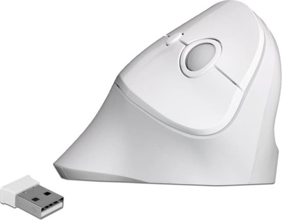 Изображение Delock Ergonomic USB Mouse vertical - wireless