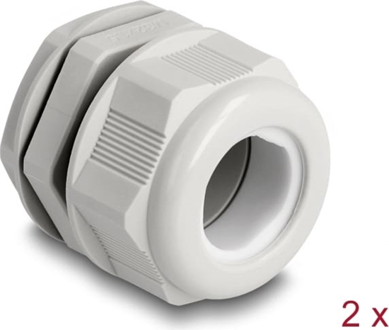 Изображение Delock EX Cable Gland M32 grey 2 pieces