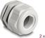 Picture of Delock EX Cable Gland M32 grey 2 pieces