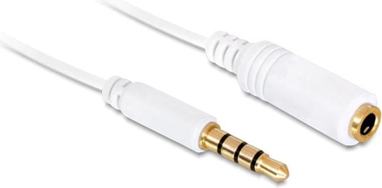 Изображение Delock Extension Cable Audio Stereo Jack 3.5 mm male / female 4 pin 5 m