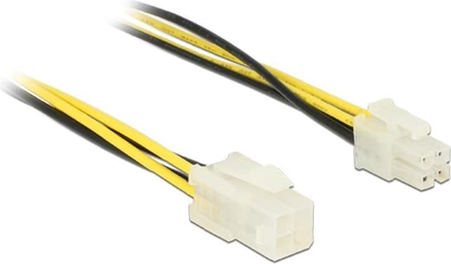 Изображение Delock Extension cable P4 4 pin male > P4 4 pin female 30 cm