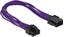 Изображение Delock Extension Power cable 8 pin EPS male > 8 pin EPS female textile shielding purple