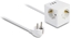 Attēls no Delock Extension Socket Cube 3-way with childproof lock and USB charger, 1.5 m cable, white