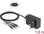 Изображение Delock External Power Supply 12.0 V / 3.0 A / 36.0 W DC 3.5 x 1.35 mm, DC 5.5 x 2.1 mm, DC 5.5 x 2.5 mm