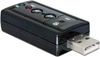 Изображение Delock External USB 2.0 Sound Adapter Virtual 7.1 - 24 bit / 96 kHz with S/PDIF