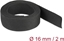Picture of Delock Fabric heat shrink tube 2 m x 16 mm shrinkage ratio 2:1 black
