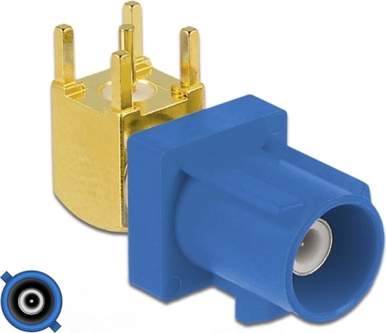 Изображение Delock FAKRA C plug 90° PCB