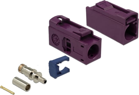 Изображение Delock FAKRA D jack 25 mm (long) for crimping