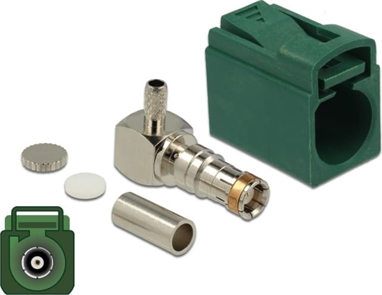 Изображение Delock FAKRA E jack 90° for crimping