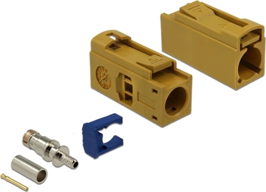 Изображение Delock FAKRA K jack 25 mm (long) for crimping