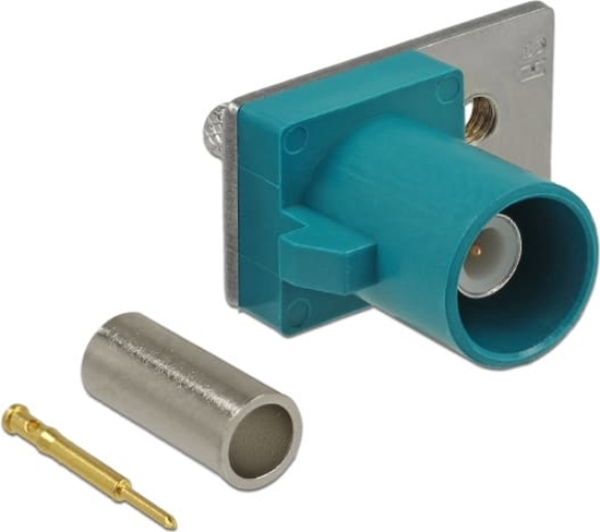 Изображение Delock FAKRA Z plug spring pin for crimping 1 prepunched hole
