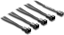 Picture of Delock Fan Cable splitter 1 x 4 pin PWM female to 4 x 4 pin PWM male black – 40 cm long with 20 cm branch