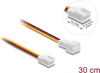 Изображение Delock Fan Extension Cable male to female 3 pin 30 cm