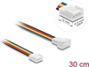 Изображение Delock Fan Extension Cable PWM male to female 4 pin 30 cm