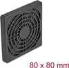 Изображение Delock Fan Grill with Dust Filter 80 x 80 mm black