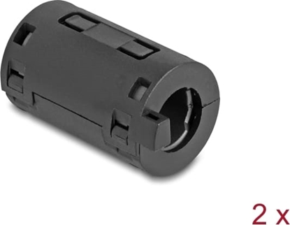 Picture of Delock Ferrit Core / Ferrit Ring for round cable 11 mm 2 pieces black