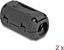 Attēls no Delock Ferrit Core / Ferrit Ring for round cable 9 mm 2 pieces black