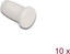 Picture of Delock Fiber optic dust cap for connector with 1.25 mm ferrule 10 pieces white