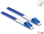 Picture of Delock Fiber Optical Cable with metal armouring LC Duplex to LC Duplex Singlemode OS2 1 m