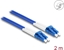 Picture of Delock Fiber Optical Cable with metal armouring LC Duplex to LC Duplex Singlemode OS2 2 m