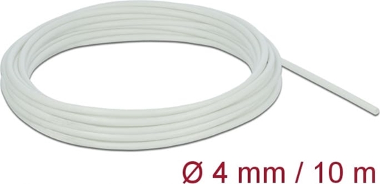 Изображение Delock Fiberglass Sleeving 10 m x 4 mm white