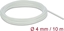 Изображение Delock Fiberglass Sleeving 10 m x 4 mm white