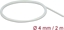 Изображение Delock Fiberglass Sleeving 2 m x 4 mm white