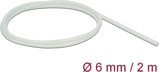 Изображение Delock Fiberglass Sleeving 2 m x 6 mm white