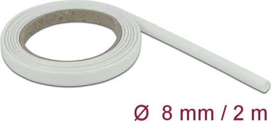 Изображение Delock Fiberglass Sleeving 2 m x 8 mm white