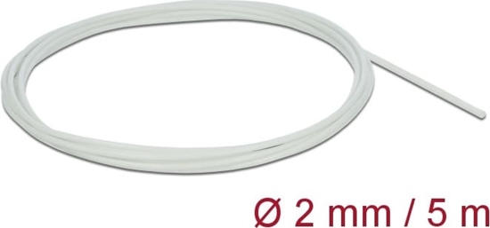 Изображение Delock Fiberglass Sleeving 5 m x 2 mm white