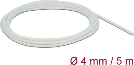 Изображение Delock Fiberglass Sleeving 5 m x 4 mm white